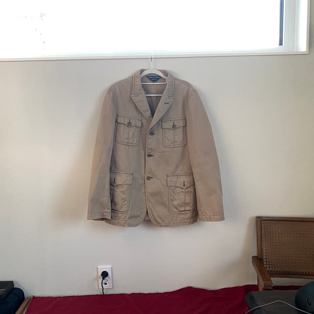 Homme Plus safari blazer