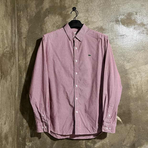 라코스테 스트라이프 셔츠