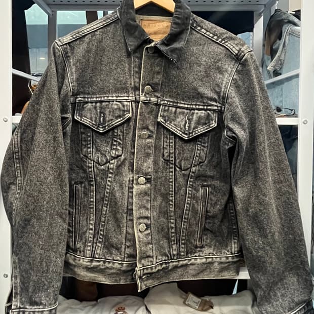 90s Arizona 흑청 데님 자켓