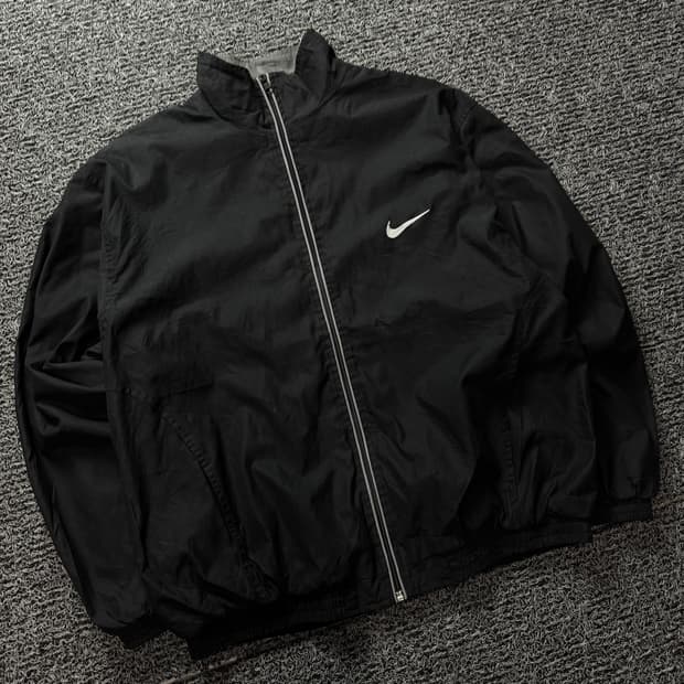 90s 나이키 올드스쿨 박시핏 우븐 바람막이 1355