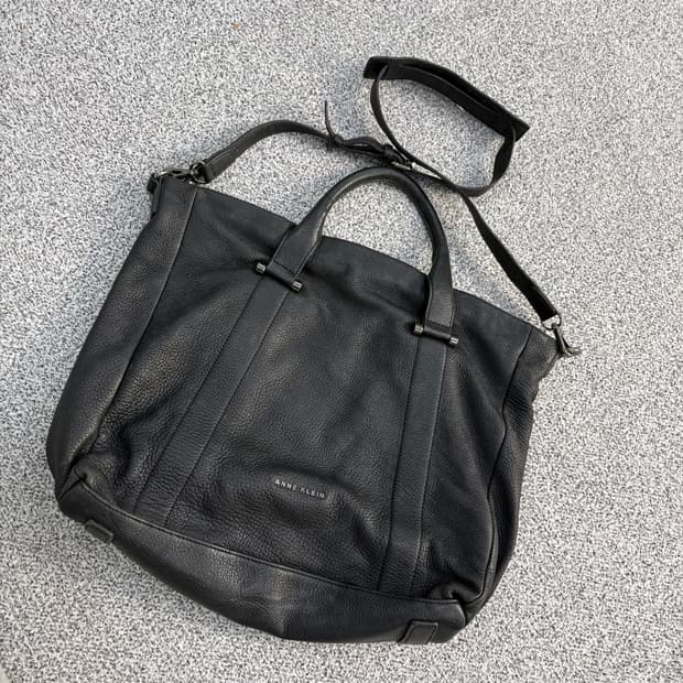 앤클라인 가죽 숄더백 0409J