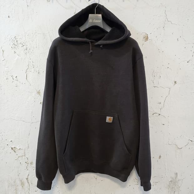 칼하트 오리지날핏 브라운 후드티 S