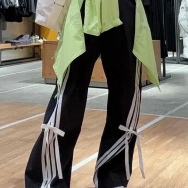 아디다스 댄스 우븐 팬츠/여성M