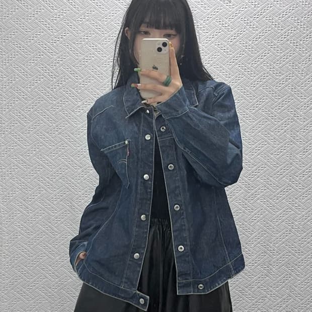 리바이스 엔지니어드진 레트로 빈티지 데님자켓 100 C09503