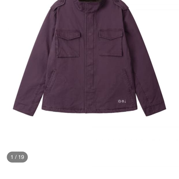 PIGMENT WARM FIELD JACKET (PURPLE)