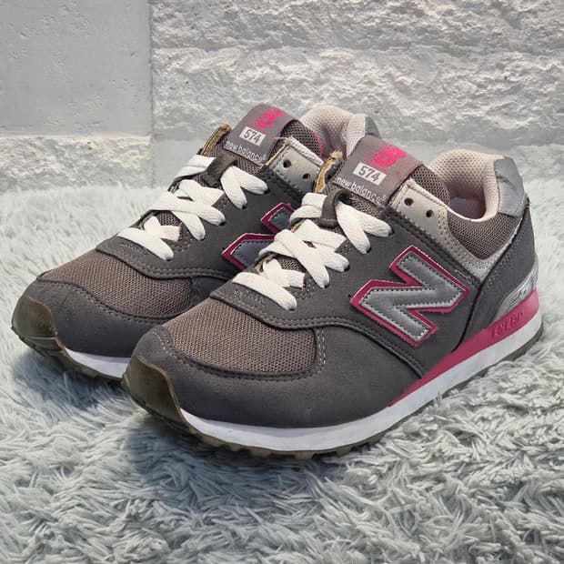 2q-30:뉴발란스 574 그레이 핑크 (24cm)