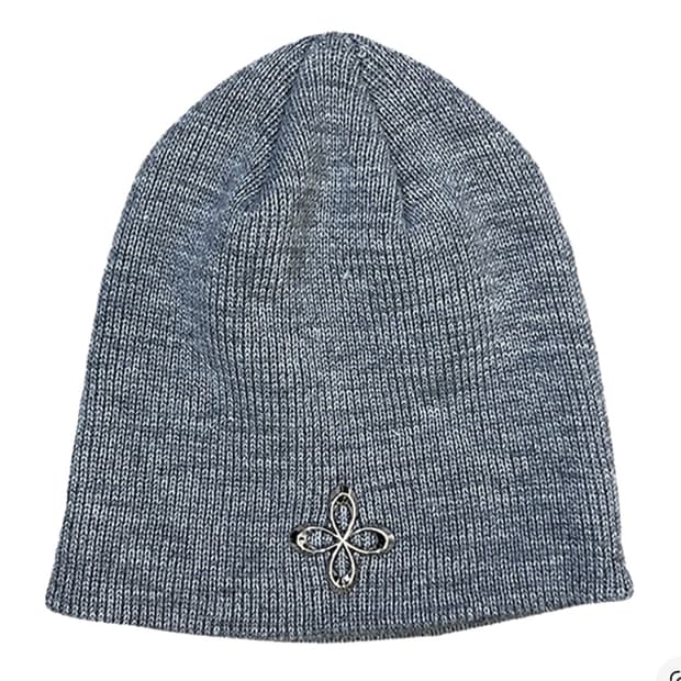 써저리 클로버 로고 숏 비니 그레이 1사이즈