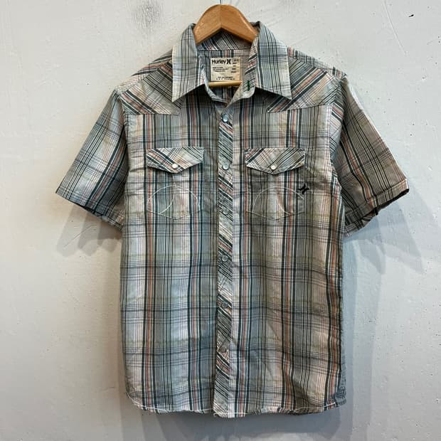 Hurley 웨스턴 반팔 셔츠