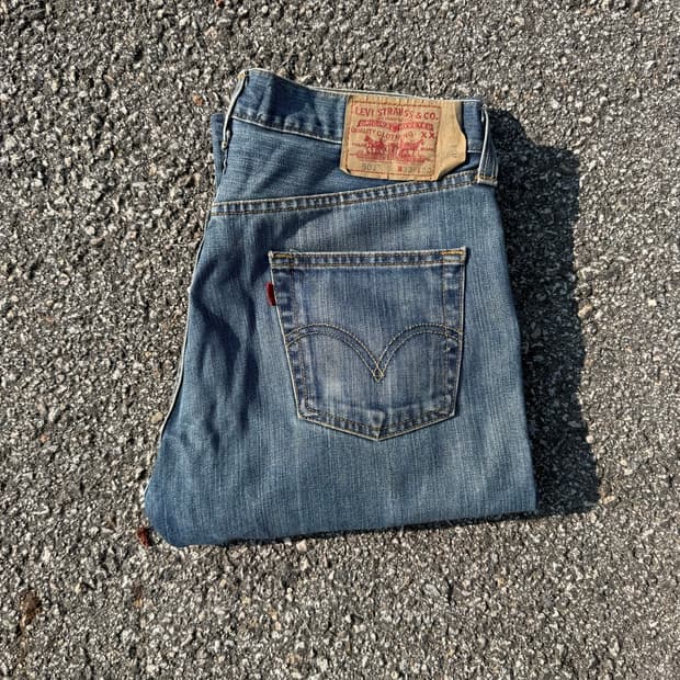 Levis 501 Made in maxico 버튼플라이 리바이스 데님팬츠