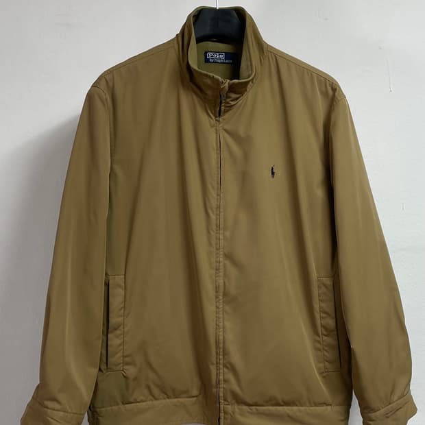 폴로 랄프로렌 베이지 폴리쉘 자켓 (on.128)  