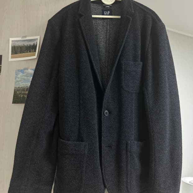gap 남성 자켓 그레이