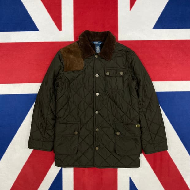 폴로 퀼팅자켓 실측 여성44-55