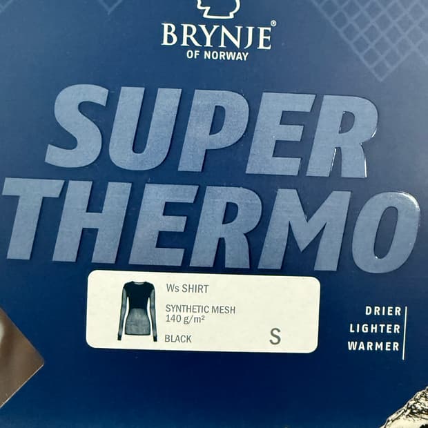 브린제 슈퍼써모 여성용 S 티셔츠
