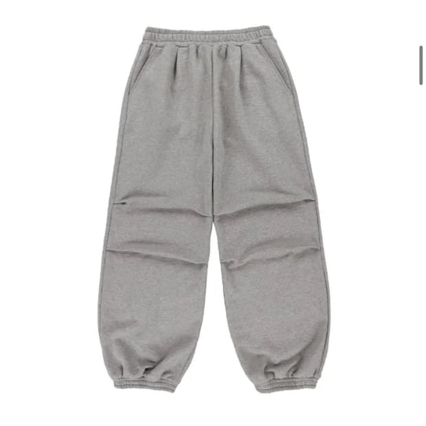 더콜디스트모먼트 two tuck sweat pants