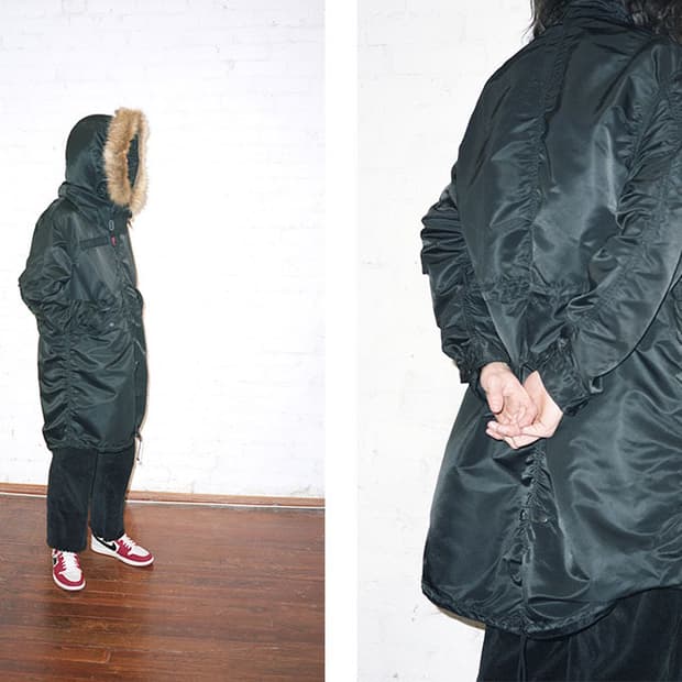 스투시X알파인더스트리 피쉬테일 파카