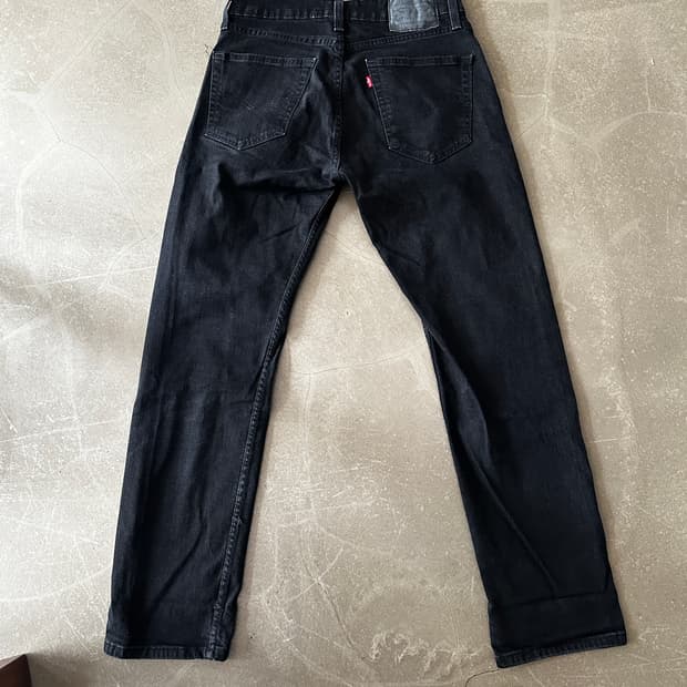 Levi’s 505 블랙 데님 팬츠 w30