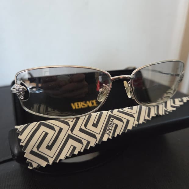90's 혹은 그 이전 올드 빈티지 베르사체 안경테, 선글라스