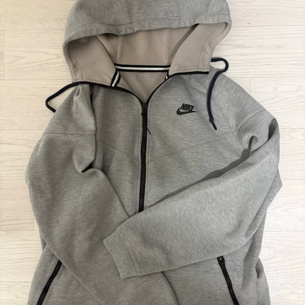 나아키 테크 플리스 xl 회색 테크팩