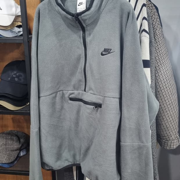 nike 반집업 플리스 가슴단면70(110~115) 표기2xL 상태최상