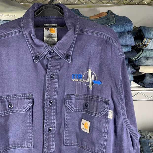 [L] 칼하트 FR 워크셔츠