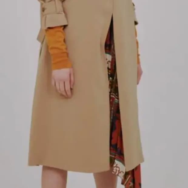 프론트로우 트렌치코트