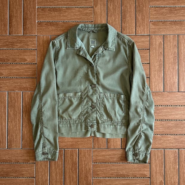 Gap pocket lyocell shirts jacket
