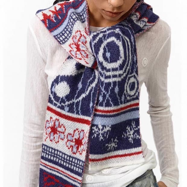 conp 니트 머플러