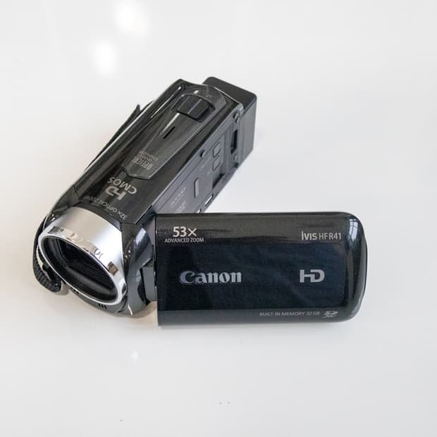 Canon Ivis HF R41 / 빈티지 디지털 캠코더 