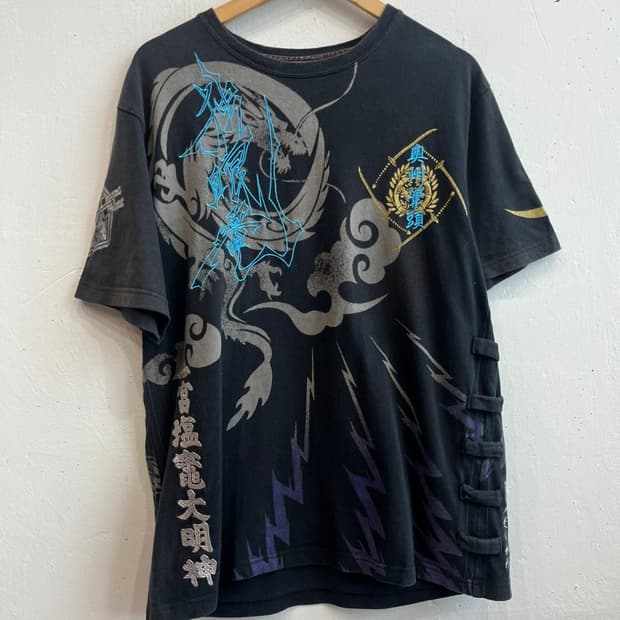 SENBU JPN 오리엔탈 반팔 티셔츠
