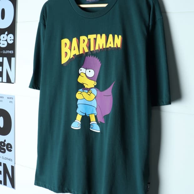 (L-XL) 벤셔먼 반팔 티셔츠 심슨협업 바트맨 배트맨-H35779