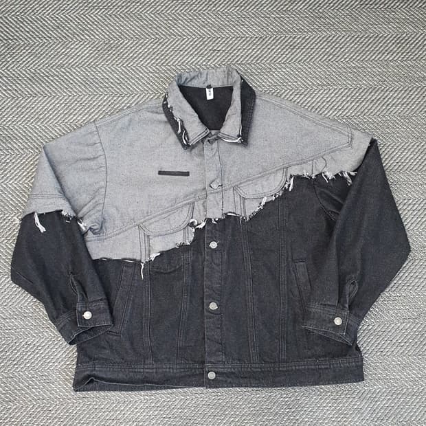멋진 오버핏 데님 청자켓 남자105