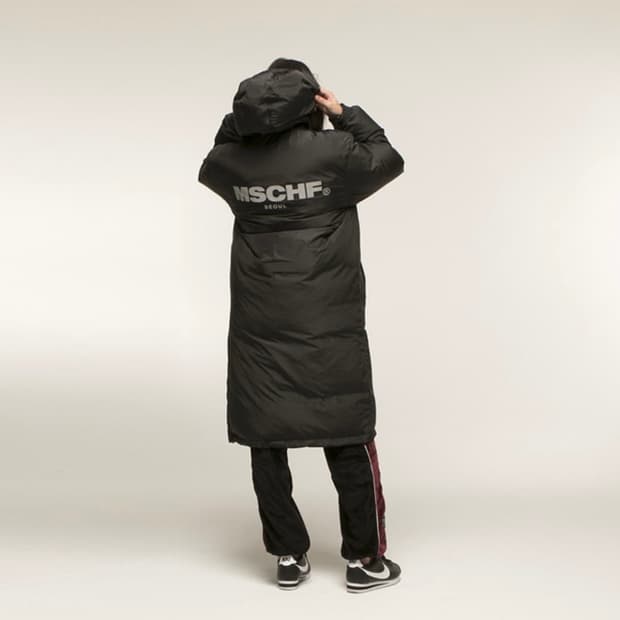 MSCHF 미스치프 롱패딩 블랙