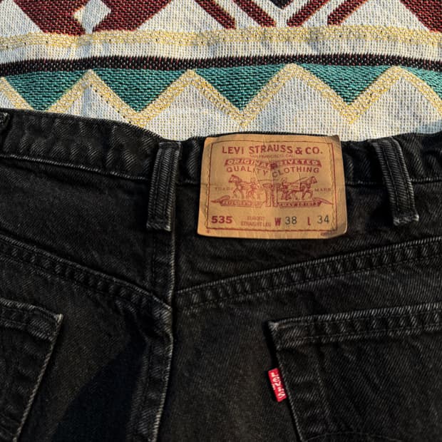 리바이스 535 유로핏 스트레이트 레그 38/34
