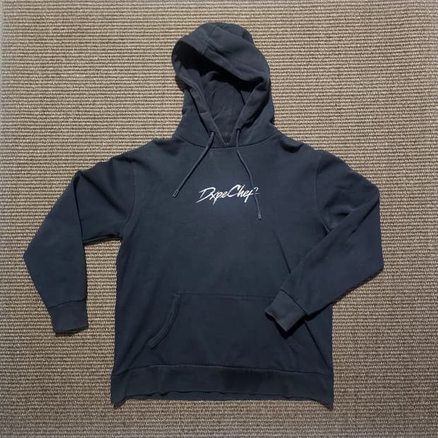 Dope chef(도프셰프) 블랙 후드 L