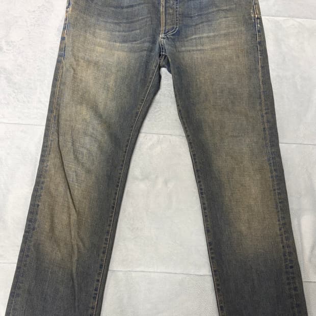 디올 옴므 09SS 더티 워시 데님