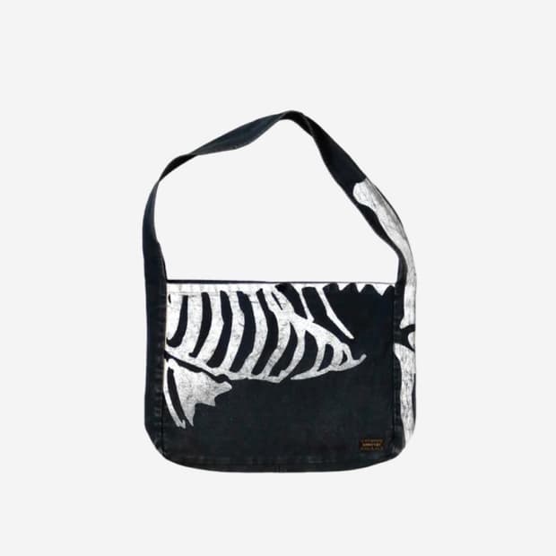 [OS] 캐피탈 14온스 데님 본프린트 북백