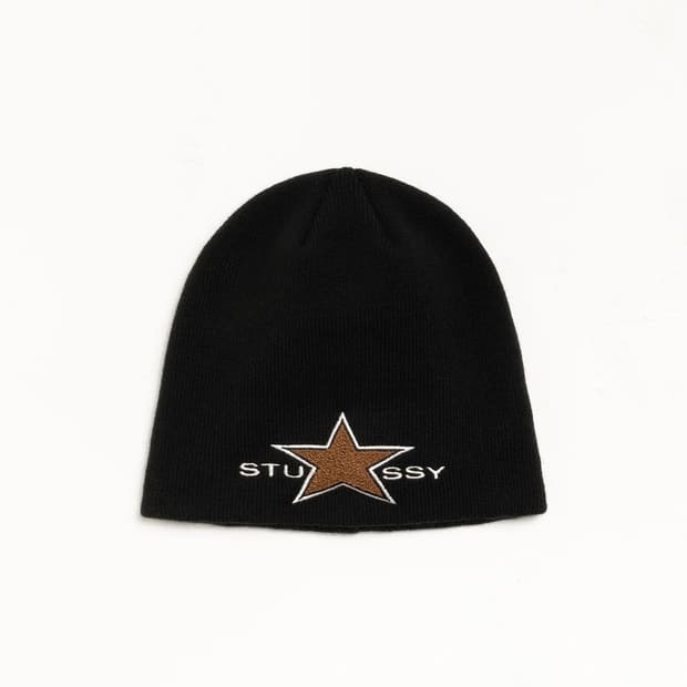 스투시 스컬캡 스타 패치 블랙