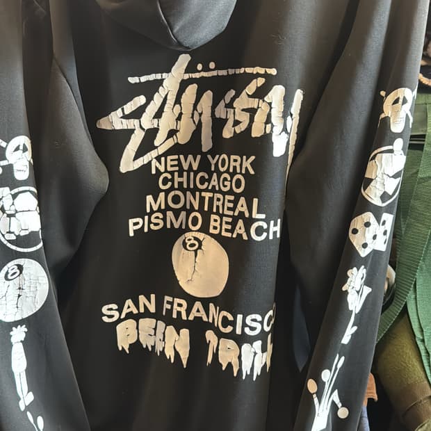 스투시 후드티 xl