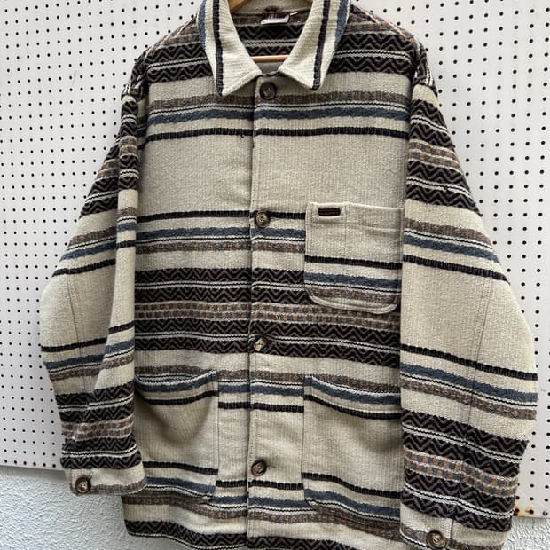 1990s THE TRADER JEANS COMPANY 에스닉울자켓