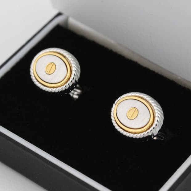 던힐 A등급 남자 명품 커프스 빈티지