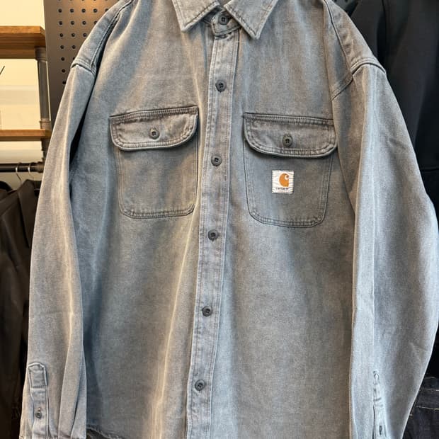 Carhartt 데님 셔츠