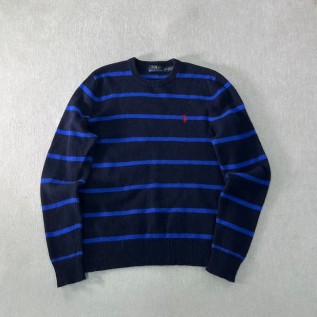 95 폴로랄프로렌 램스울 스트라이프 니트