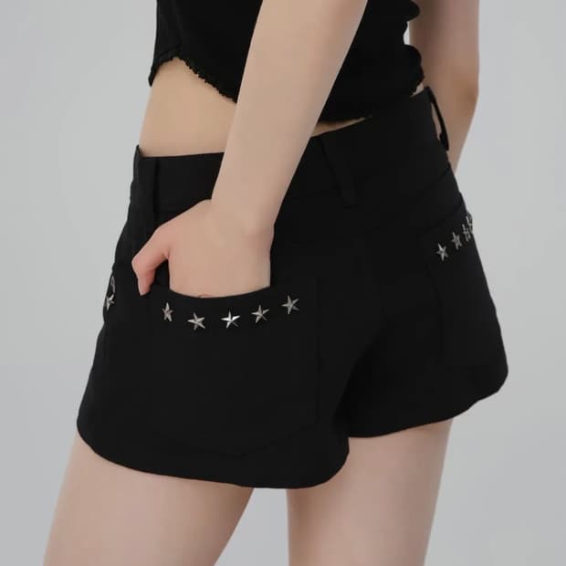 칙스 멀티스터드 숏팬츠