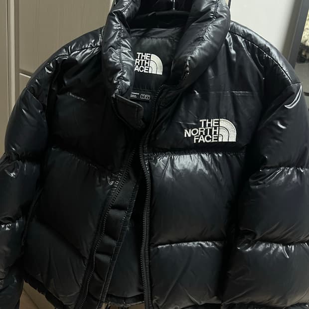 노스페이스 화이트라벨 숏 패딩