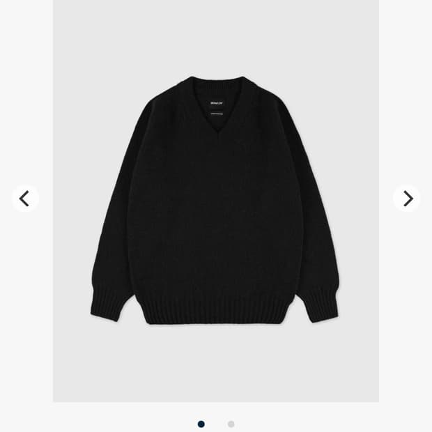 하울린 퓨처 메모리즈 니트 블랙 새상품