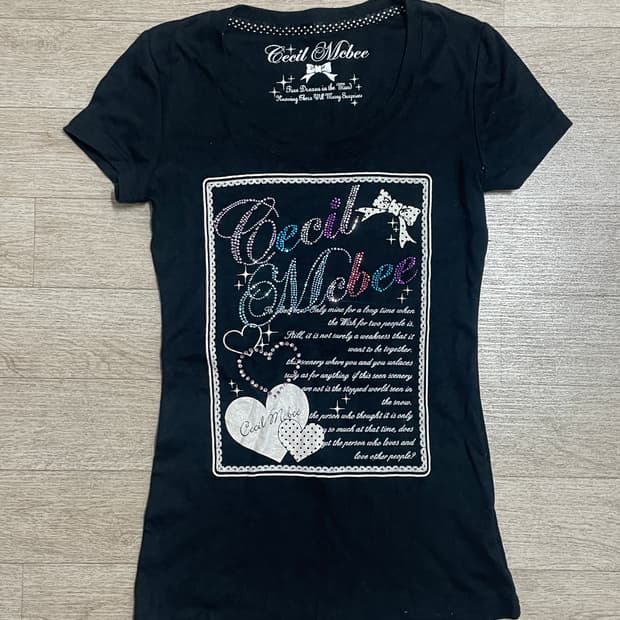 세실맥비 y2k 갸루 큐빅탑