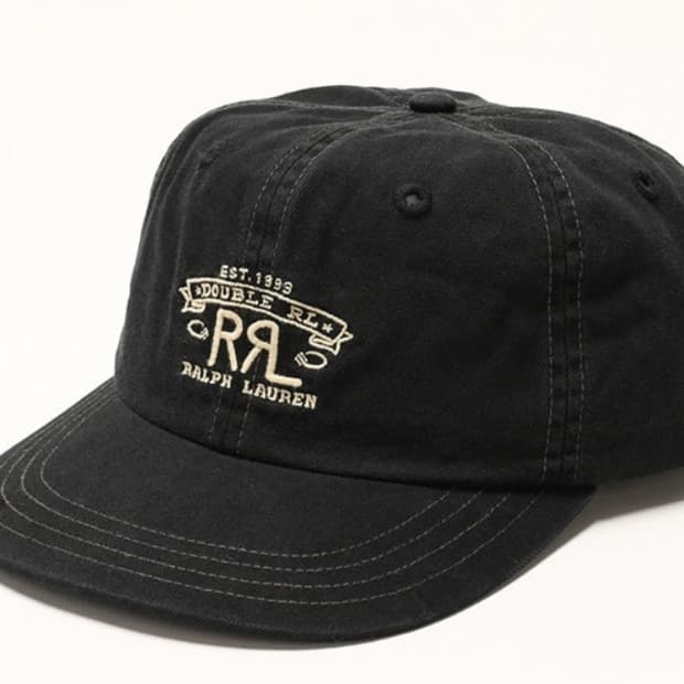 RRL 더블알엘 랜치 로고 트윌 볼캡