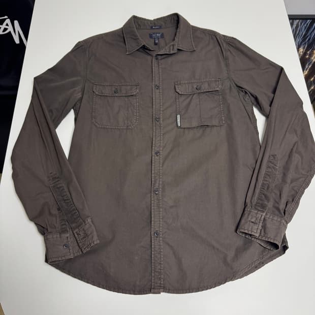 아르마니 진스(Armani Jeans) 레터링 셔츠 M