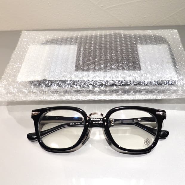 크롬하츠 타이탄슬러버 블랙/실버 안경