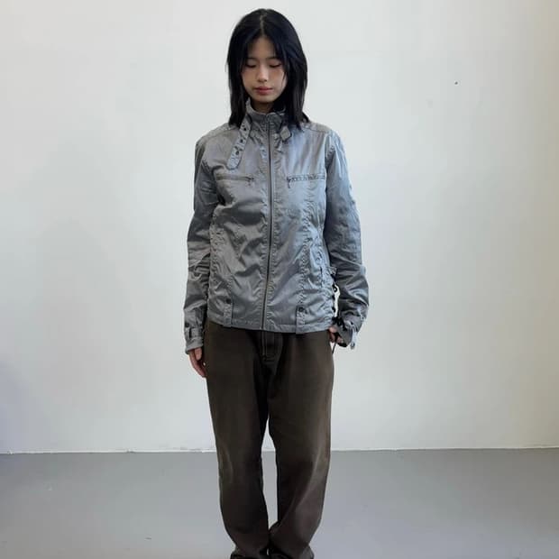 Bareback Realdress Gray Zip Jacket